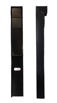 Tuinpaal gepoedercoat zwart Tuinpaal gepoedercoat zwart