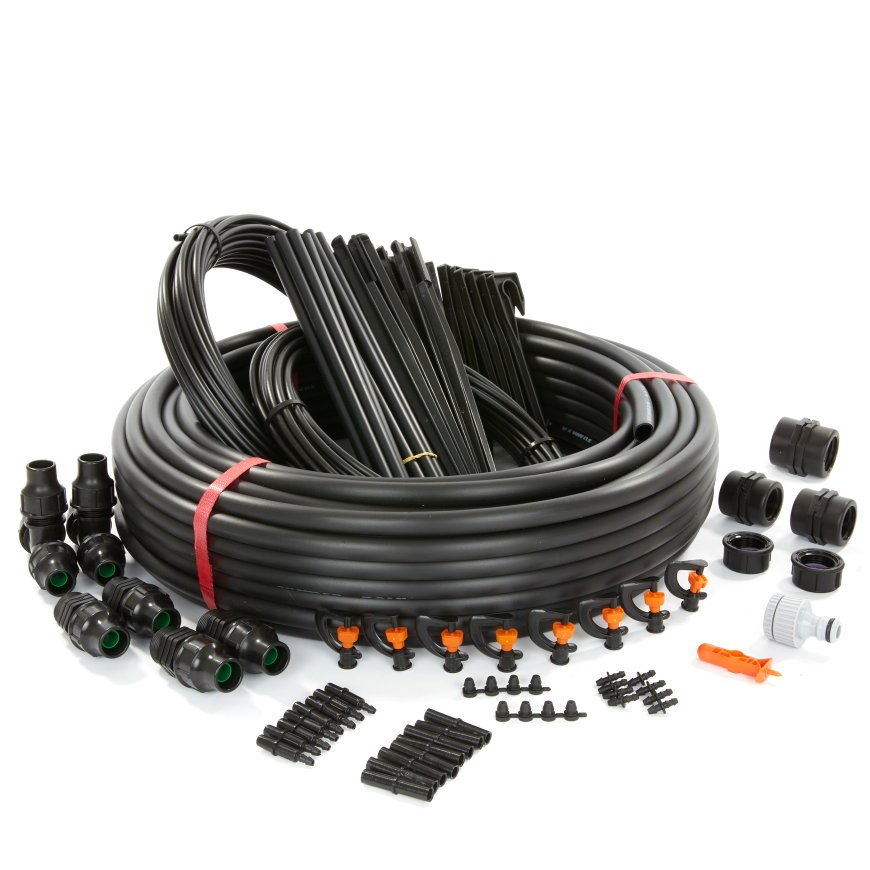 SummerRain sproeiset voor borders incl. 8 sproeiers, max. 35 m² SummerRain sproeiset voor borders incl. 8 sproeiers, max. 35 m²