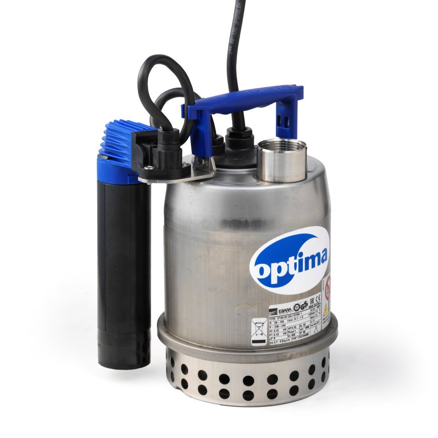 Ebara dompelpomp voor schoon- en vuilwater, Type Optima Optima MS, buisvlotter Ebara dompelpomp voor schoon- en vuilwater, Type Optima Optima MS, buisvlotter