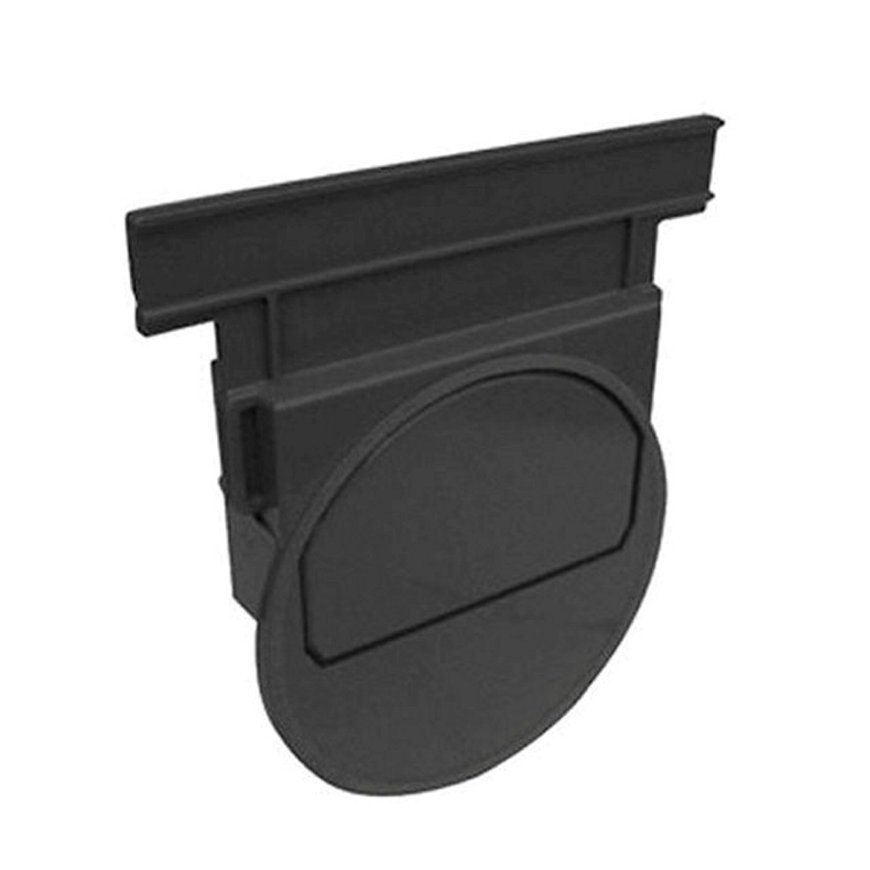 Nicoll eindkap, type Connecto 100, zwart, voor art.nr. 254298, 254339 en 254341 Nicoll eindkap, type Connecto 100, zwart, voor art.nr. 254298, 254339 en 254341