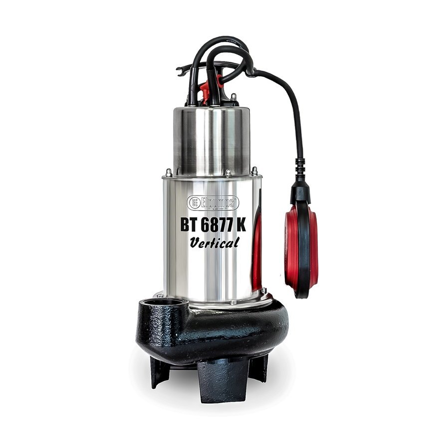 Elpumps dompelpomp met snijmechanisme voor vuil- en afvalwater BT 6877 K Vertical, 1600W, 230V Elpumps dompelpomp met snijmechanisme voor vuil- en afvalwater BT 6877 K Vertical, 1600W, 230V