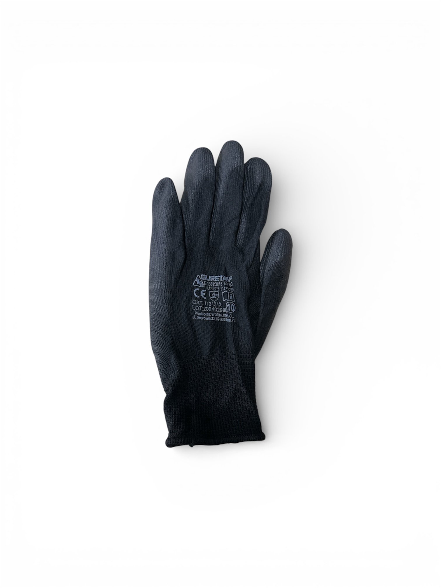 BVS ProTools Guretan PU Werkhandschoen Zwart 12 x 10/XL BVS ProTools Guretan PU Werkhandschoen Zwart 12 x 10/XL