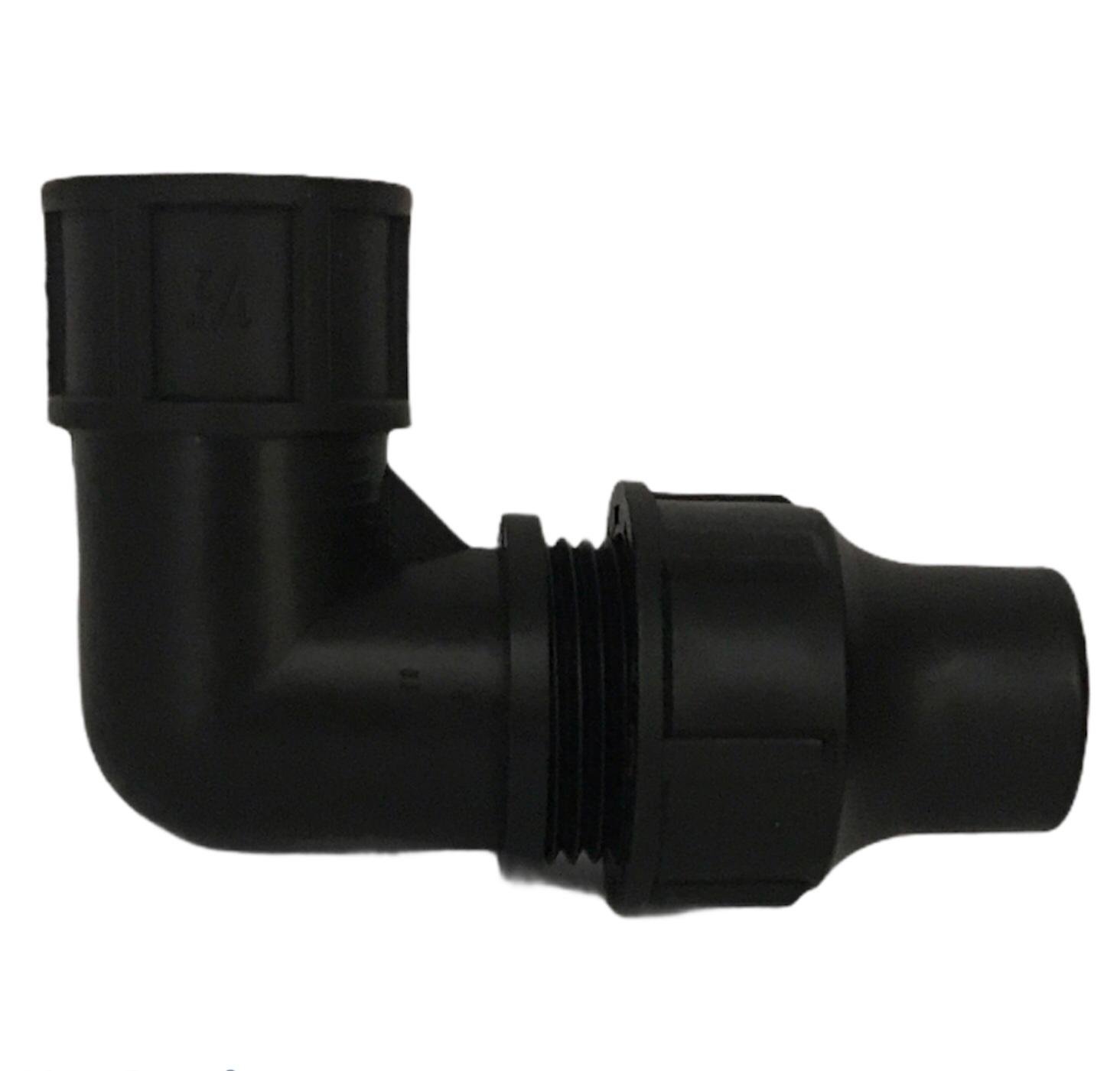 Palaplast kniekoppeling, klem x binnendraad 16 mm x ½" Palaplast kniekoppeling, klem x binnendraad 16 mm x ½"