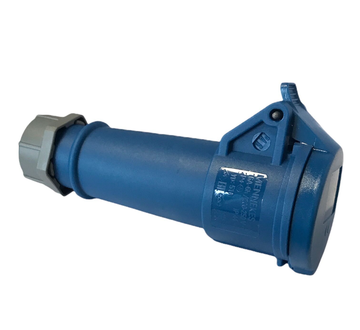 Mennekes AM-TOP CEE contrastekker, 230V, 3p, 16A, IP44 Mennekes AM-TOP CEE contrastekker, 230V, 3p, 16A, IP44