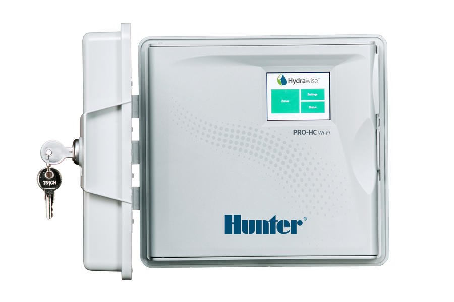 Hunter HC-indoor/outdoor WiFi computer 6 groeps 24V - (schakel/beveiliging) excl. stroomkabel Hunter HC-indoor/outdoor WiFi computer 6 groeps 24V - (schakel/beveiliging) excl. stroomkabel