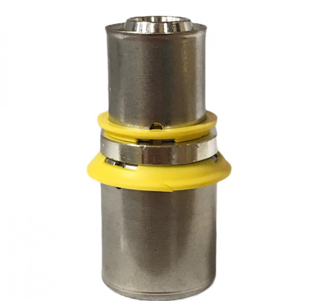 Uponor MLC-G gas perskoppeling verlopend, 25 x 20 mm Uponor MLC-G gas perskoppeling verlopend, 25 x 20 mm