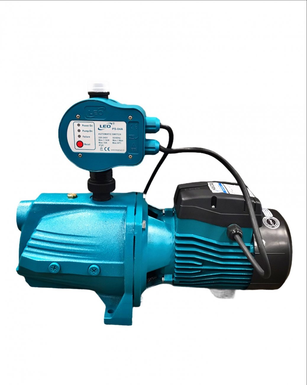 LEO zelfaanzuigende hydrofoor, gy, type AJm110, 230 V, 1,10 kW, incl. pompcontrol LEO zelfaanzuigende hydrofoor, gy, type AJm110, 230 V, 1,10 kW, incl. pompcontrol