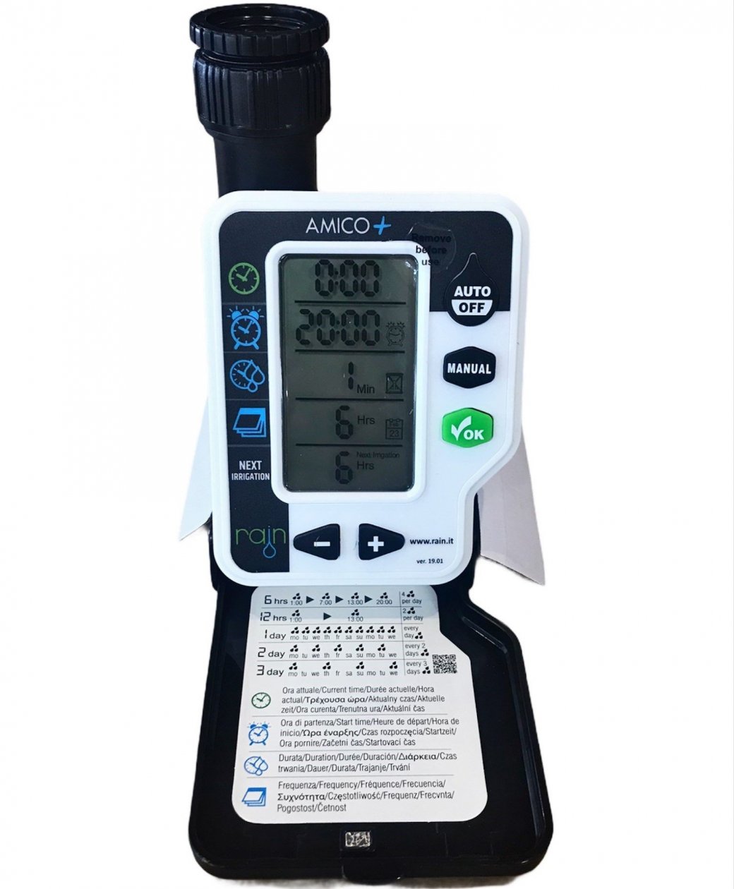 Amico+1 Kraan beregenings computer 1 station, 4 starttijden Amico+1 Kraan beregenings computer 1 station, 4 starttijden