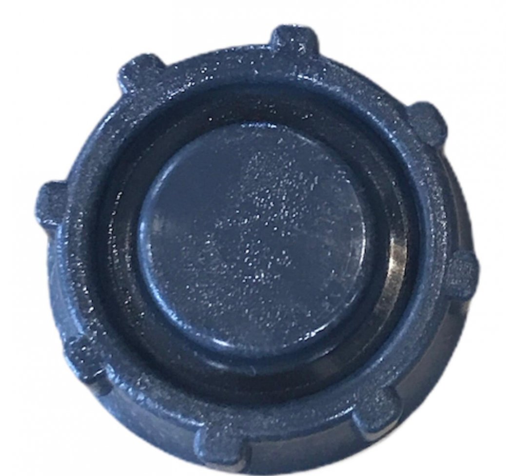 Eindkap voor verdeler, pvc, incl O-ring Eindkap voor verdeler, pvc, incl O-ring