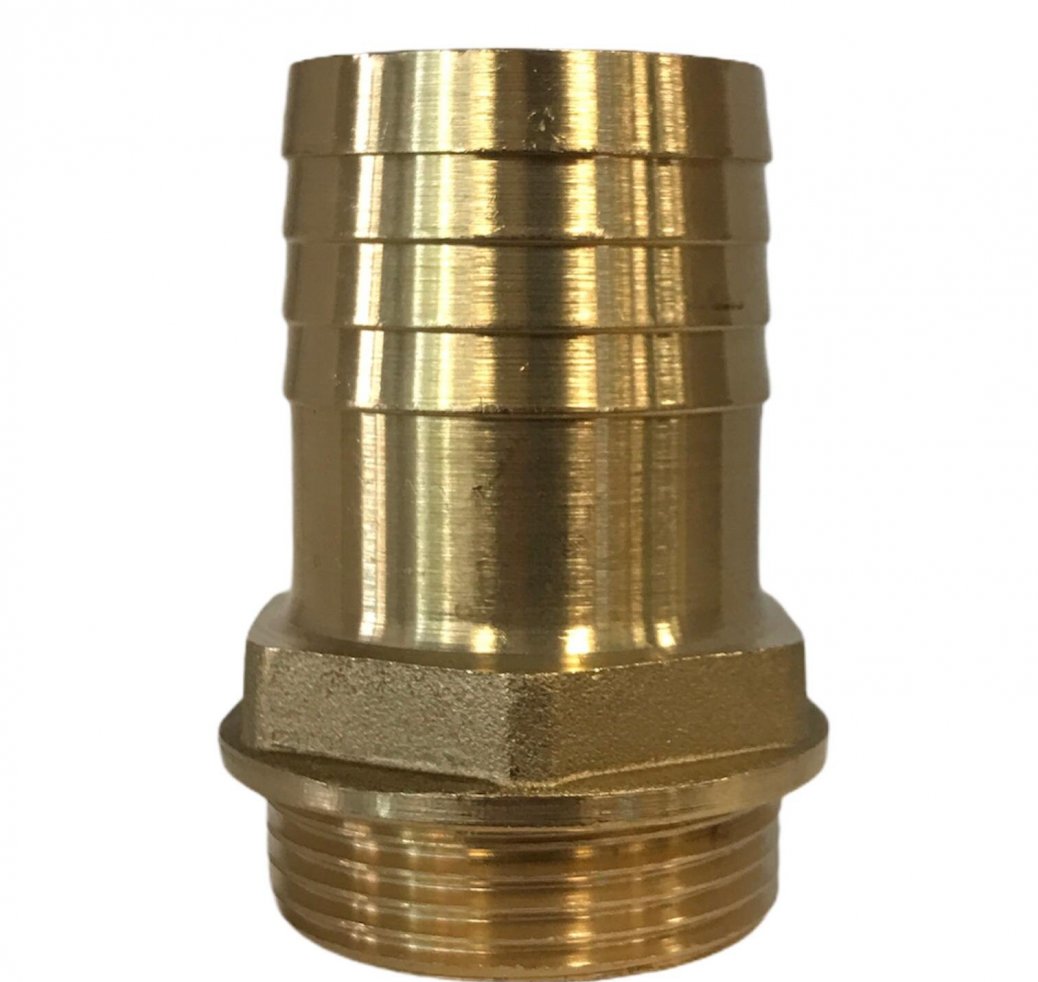 RIV messing slangtule, type 3100, 1x buitendraad RIV messing slangtule, type 3100, 1x buitendraad