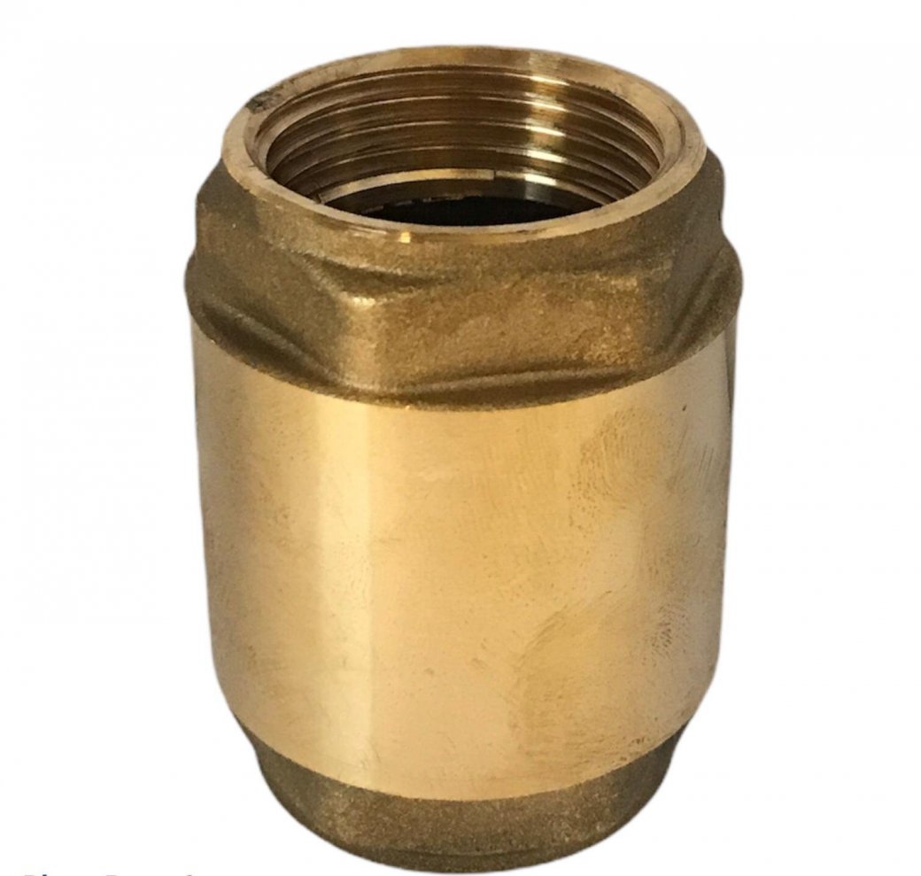 RIV messing veerbelaste terugslagklep, type 2280, 2x bi.dr. RIV messing veerbelaste terugslagklep, type 2280, 2x bi.dr.