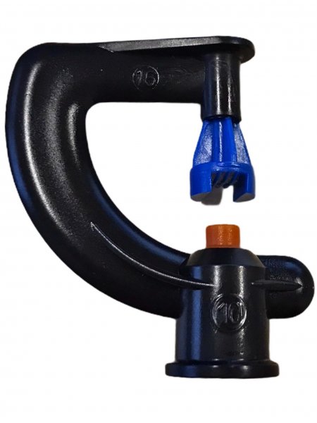 Micro sproeier blauw, strook 9m