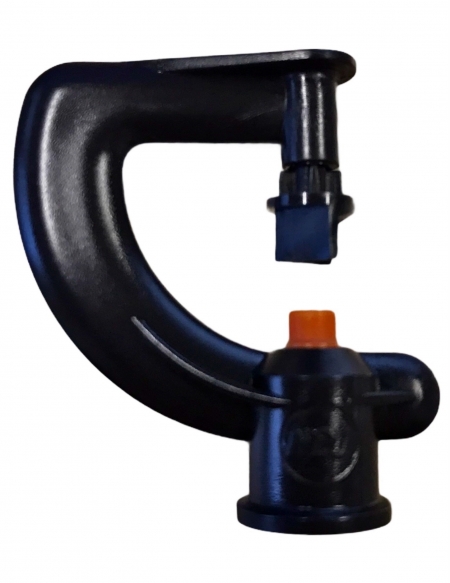 Micro sproeier zwart 90&ordm;, bereik 4,5m