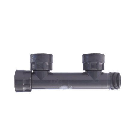 Rain waterverdeler met o-ring, pvc, 1x buitendraad / 3x binnendraad, 12 bar, 1" Rain waterverdeler met o-ring, pvc, 1x buitendraad / 3x binnendraad, 12 bar, 1"