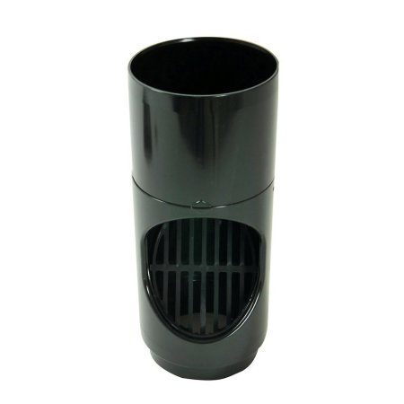 Nicoll Techtan hwa bladscheider, pvc, zwart, RAL 9011, 80 mm Nicoll Techtan hwa bladscheider, pvc, zwart, RAL 9011, 80 mm