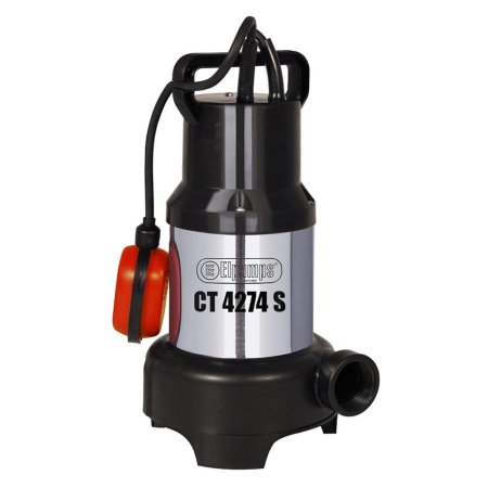Elpumps dompelpomp voor vuilwater, CT 4274 S, 850 W, 230 V Elpumps dompelpomp voor vuilwater, CT 4274 S, 850 W, 230 V