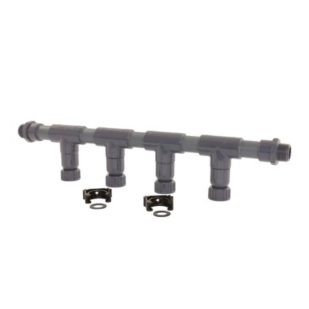 Maspla waterverdeler, pvc, d = 32 mm. 1" aansluitingen 4 aftakkingen