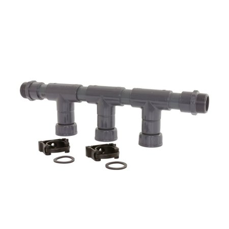 Maspla waterverdeler, pvc, d = 40 mm, 1 &frac12;" aansluitingen 3 aftakkingen