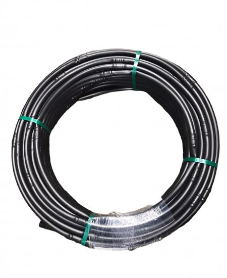 Rain druppelslang, zwart 25 meter