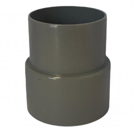 Hwa mof, pvc, inwendig lijm x verjongd spie, grijs Hwa mof, pvc, inwendig lijm x verjongd spie, grijs