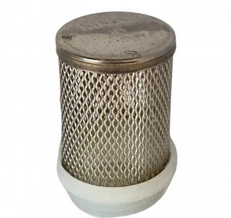 RIV rvs filterkorf, type 2310, 1x buitendraad RIV rvs filterkorf, type 2310, 1x buitendraad