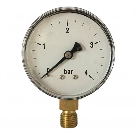 Buisveermanometer met onderaansluiting (droge uitvoering)