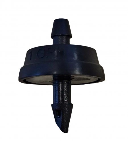 Insteek druppelaar zwart, zelftappend, 4 l/uur Insteek druppelaar zwart, zelftappend, 4 l/uur